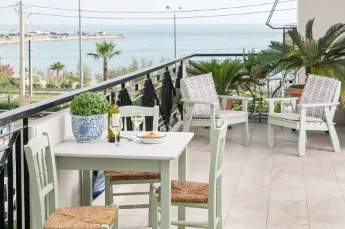 Unique Flat with Sea View at Edem Beach - A Seafront Property by Athenian Homes - Parking