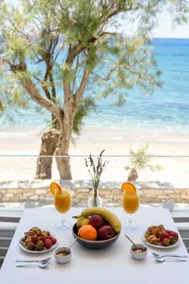 Blue Waves Suites & Apartments - to Kyma - balcony