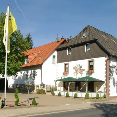 Land-Gut-Hotel Räuber Lippoldskrug Отели в г. Альфельд