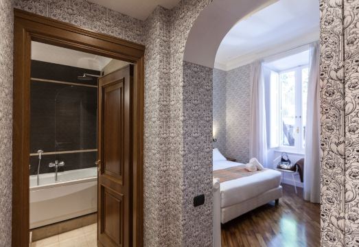 스위트 베카리아 에이 피아차 델 포폴로의 침실