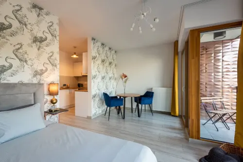 Apartamenty-Wroc Bulwary Książęce - balcone