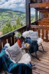 Mamie Megève - pemandangan pegunungan