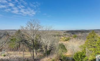 'the Treehouse' in Cherokee Village: Deck & Views