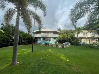 Large Oceanfront 4 Bedroom Home near Rincon directly on a Beautiful Quiet Beach