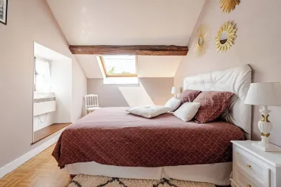 Charming Brie house in a quiet haven of peace near Disneyland Les Jardins d'Amillis 주변 호텔