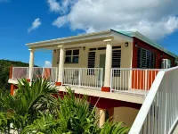 spacious and cozy 1 bedroom with garden views and AC-1 mile from Cruz Bay Các khách sạn ở 