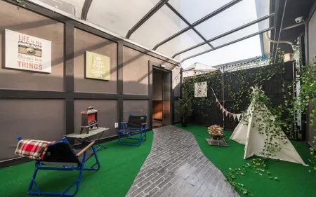 Yongin Boutique Hotel Bien Отели рядом с достопримечательностью «Kyung Hee University Hyejung Museum»