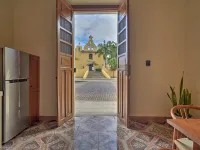 La Ermita Suites in Merida Centro with Pool - Historic Church Front