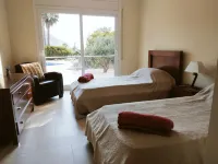 Exceptional Private Villa with Sea Views - large pool and designer paved gardens