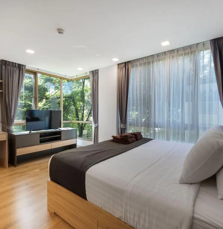 ห้องสวีทเตียงคิงไซส์แบบหนึ่งห้องนอน-ปลอดบุหรี่