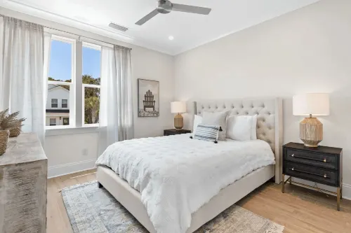 Walk to Inlet Beach Family Retreat w/ Bikes, Patio + Pet Friendly