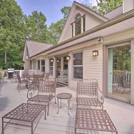 Grand Pisgah Forest Home on Secluded 5 Acres!