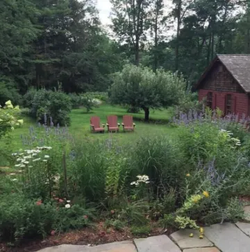 River Room overlooking the waterfall