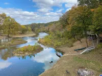 Historic "Woody" Cabin on the River at Miramichee Falls w/kayaks