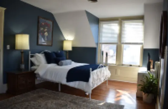 Historic Manor Overlooking Park