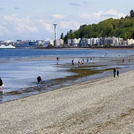 Popular Alki Beach Seattle Vacation House, Walk to Restaurants