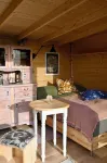 Cottage can be used all year round with fireplace & sauna