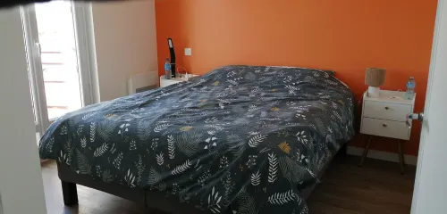 Near train station and spa, F3 apartment with view of the old town of DAX