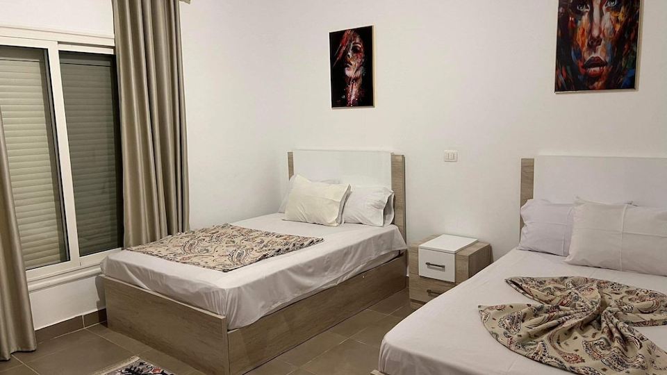For rent in Amwaj North coast chalet 2 bedrooms,fully furnished directly on pool