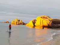 Villa + Studio with tennis on 1ha 3min from the beaches of the Pink Granite Coast Hotels in Tregastel