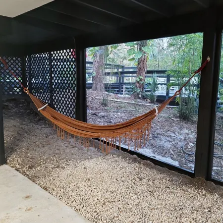 Alafia River Waterfront Tranquil Cabin Отели в г. Ривервью