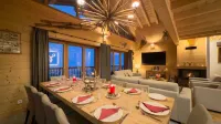 Fully-equipped luxury chalet 8/10 pers Sainte Foy Station proche Val d'Isère/Italie 聖福瓦－塔朗泰斯住宿飯店