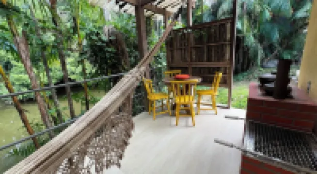 Peace, tranquility, quiet, inn, lake, waterfall, rest, chalet