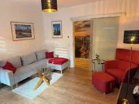 Modern Vacation Apartment, with Parking Space and Terrace and Barbecue
