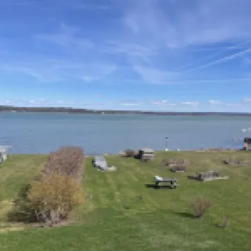 This Quaint home overlooking Cayuga Lake is the perfect Finger Lakes Getaway!