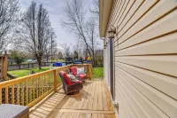 Spacious North East Home w/ Fenced Yard & Fire Pit - parking