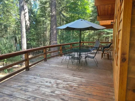 Cozy and comfortable wooded cabin