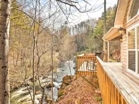 Idyllic Creekside Bryson City Gem w/ Fire Pit! Hotels in Swain County