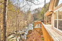Idyllic Creekside Bryson City Gem w/ Fire Pit!