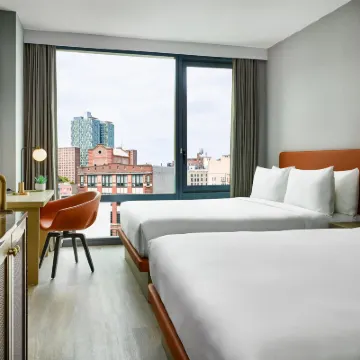 曼哈頓喬治,希爾頓啟繽精選飯店 阿波羅劇院附近的飯店