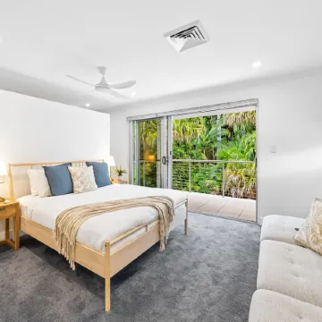 Spacious 3-Bed Home with Patio Near Beach