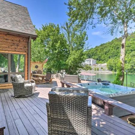 Spacious, Lakefront Home w/ Private Dock!