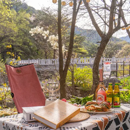 Jecheon Sanjoong Dayeon Pension Отели рядом с достопримечательностью «Храм Токчуса»