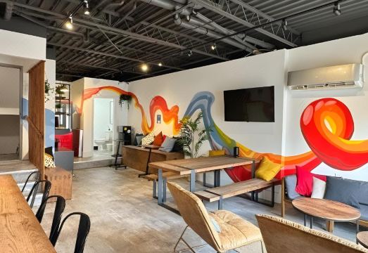 샘선 토론토 호스텔 내부