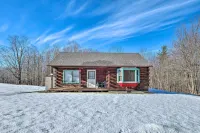 High Peak Heaven Cozy Log Cabin on 1 Acre! - سبا