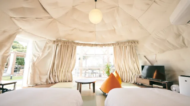 Glamping Thermae-yu Namegawa Hotels in Hiki District