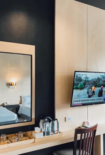 ห้องพักได้ 3 คน-ปลอดบุหรี