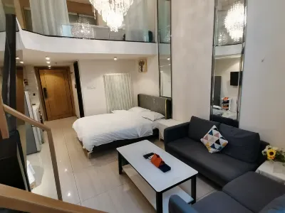 Xieqi Luxury Loft Homestay (Lutai Avenue) Hotel a Zibobei North Station/Intime City/Development Zone