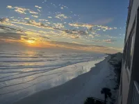 Oceanfront Getaway!! Relaxing Condo on the No-Drive Beach with a Pool,