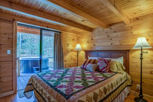 Piney Knob Cabin  15 Min To Lake Lure - 30 Min To Tiec - Hot Tub - Stocked Pond