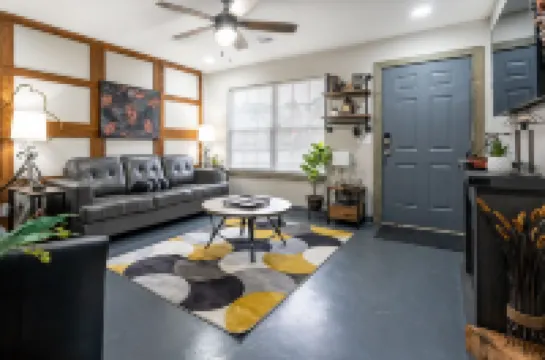 Take a trip to the Industrial Age in this centrally-located townhome.