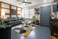 Take a trip to the Industrial Age in this centrally-located townhome. Hotels in Springdale