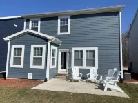 Beach inspired vacation home with new pool, hot tub & pool house for our guests!