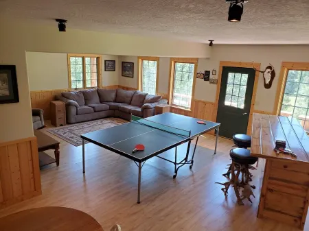 Beautiful log home along the St. Joe River in North Idaho
