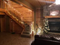 Spectacular Lake View, Luxury Cabin provides the perfect gathering place.