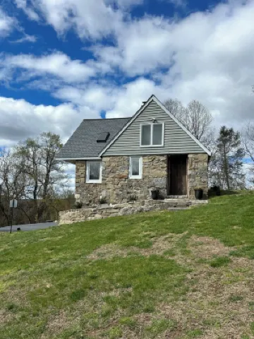 Unique cottage built in the 1800s, Granite Cliffs of Port Deposit  Maryland.